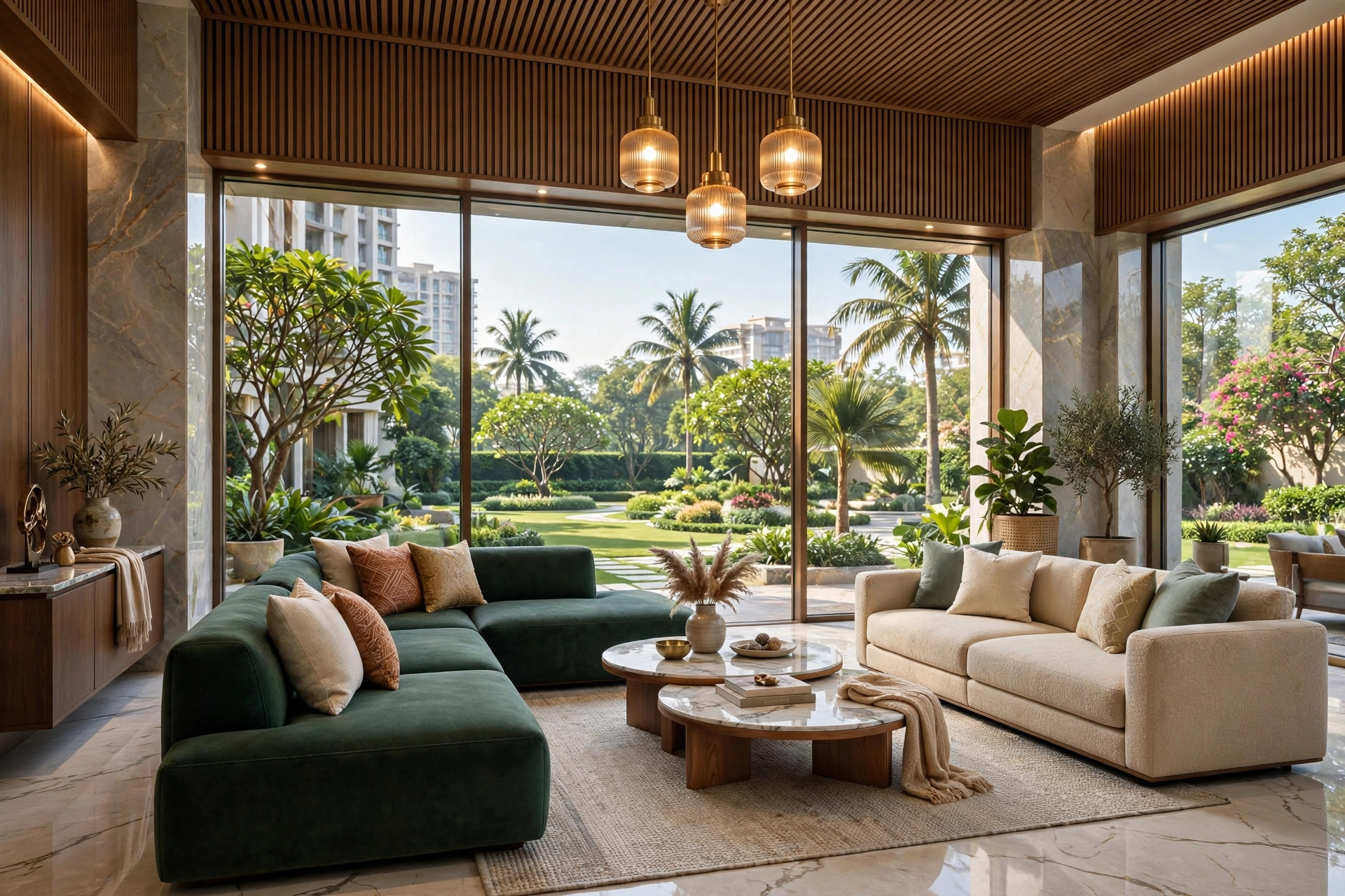 Clubhouse lounge