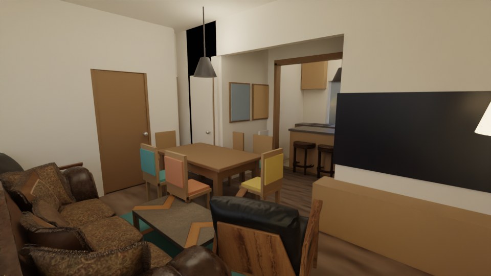 Living room — GREENLAND 3BHK Type-1